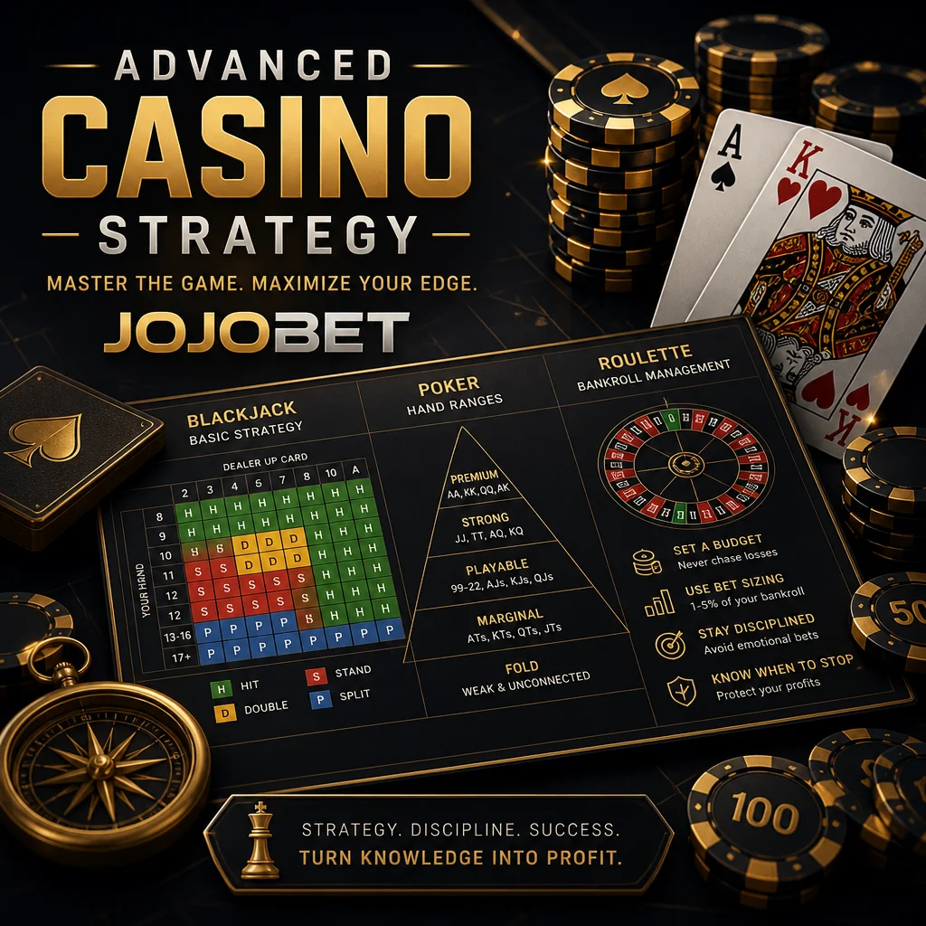 Güvenilir oyun stratejileri ve kanıtlanmış kazanma yolları Jojobet